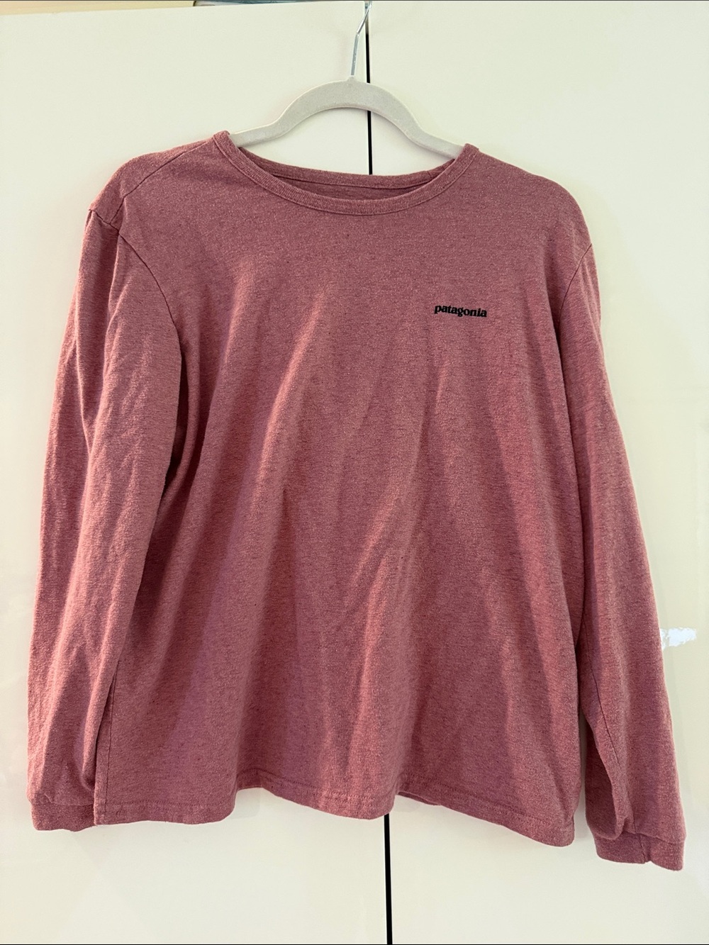 Patagonia Long-Sleeve Crewneck Shirt in Rose